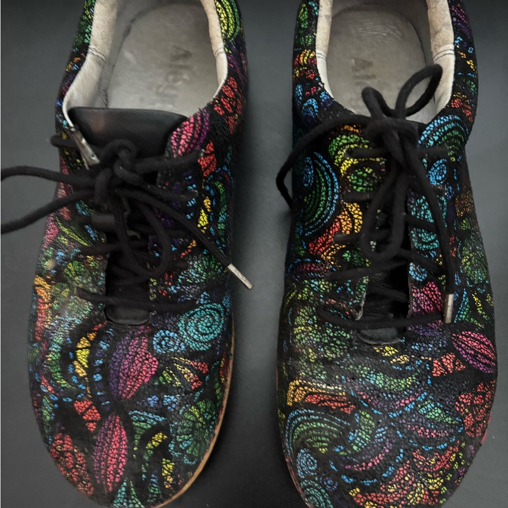 Alegria Essence Stained Glass Lace-Up Sneakers